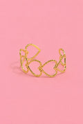 Lovely Heart Cuff