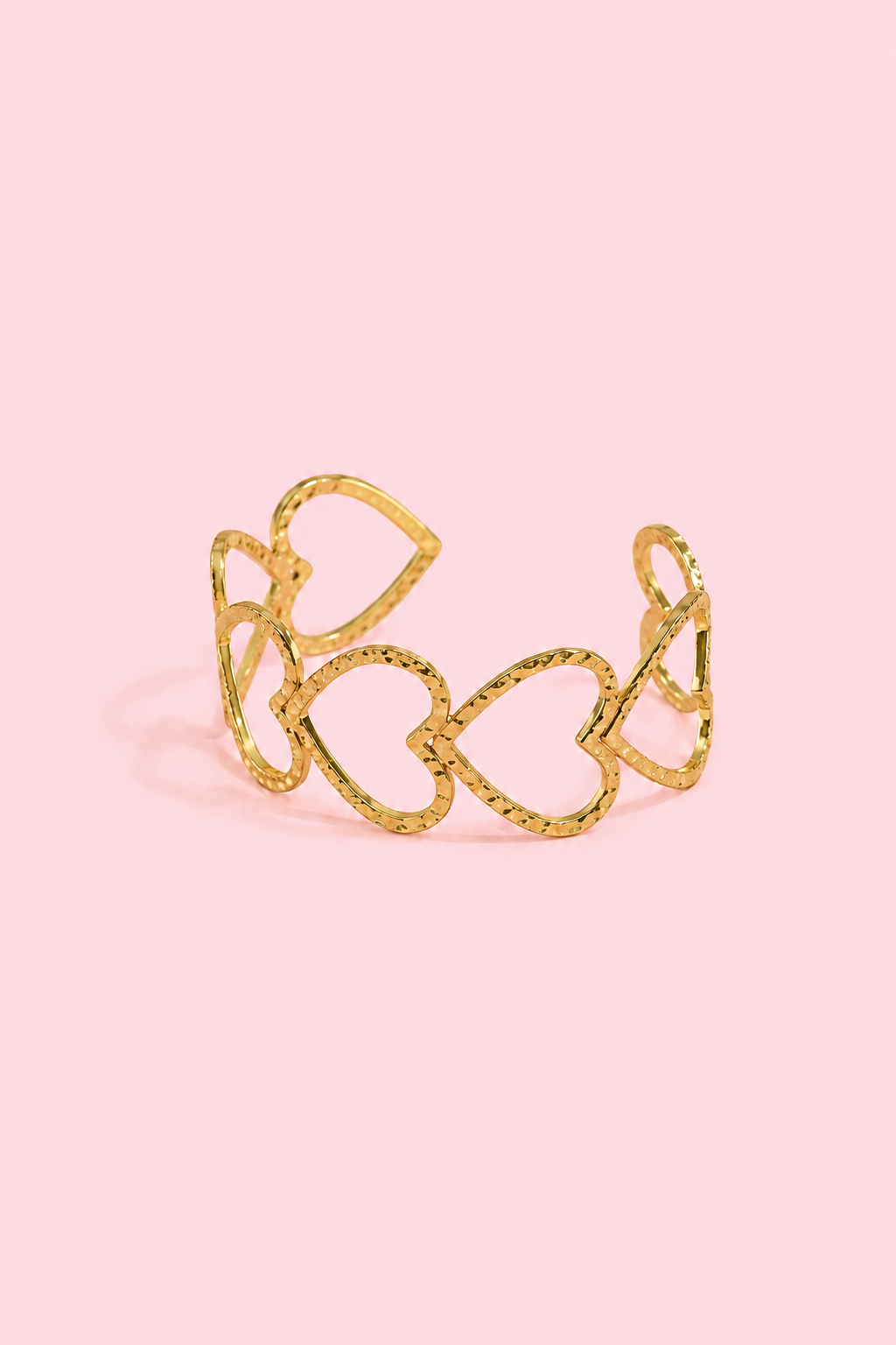 Lovely Heart Cuff